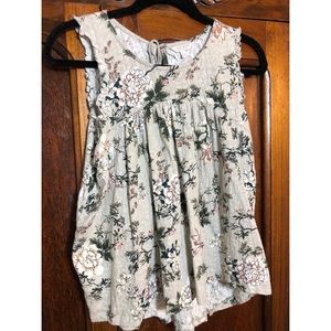 Sleeveless cotton knit Lucky Brand blouse